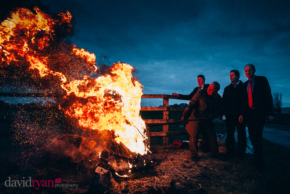 wedding bonfires in co. galway tradition